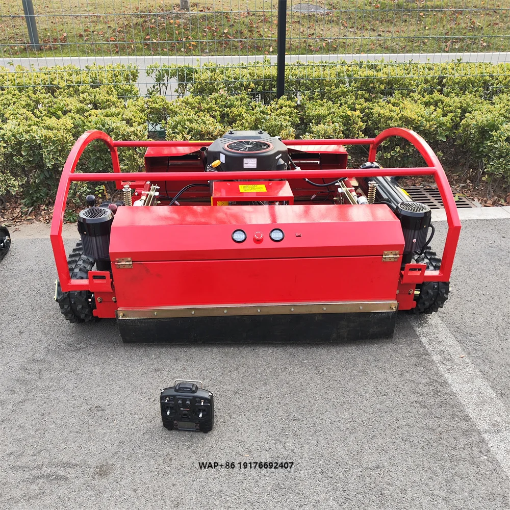 EPA Zero Turn Riding Lawn Mower Remote Control Smart Climb Lawn Mower Orchard Golf Course Electric Start  Engine