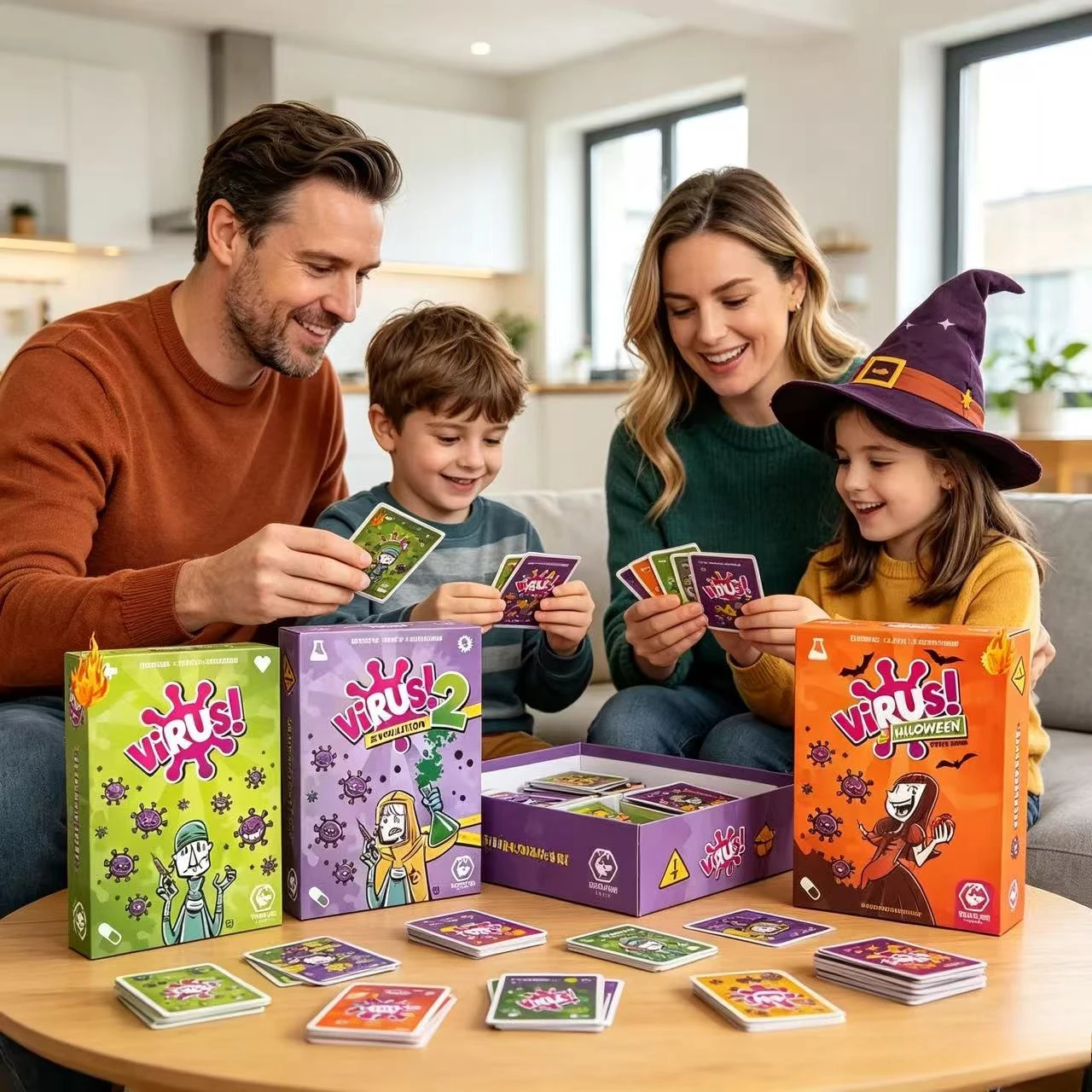 Party Games Group For Adults - مجموعة ألعاب بطاقات استراتيجية للعائلة، سلسلة