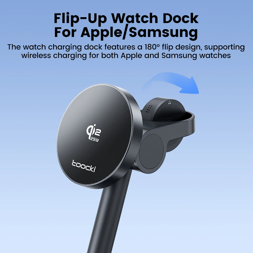 caricatore-wireless-toocki-3-in-1-25w-qi22-a-ricarica-rapida-caricatore-magnetico-da-scrivania-per-iphone-16-17-15-apple-watch-e-auricolari