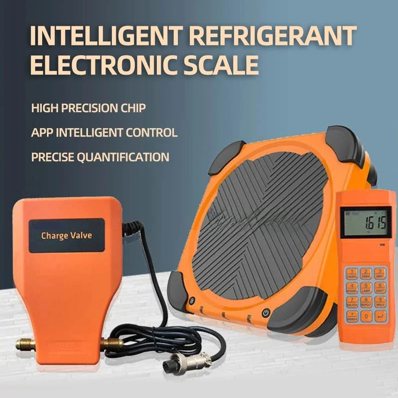 Digital Electronic Refrigerant Charging Recovery Scale with Wired Remote 100kg LMC-310 Quantitative addition