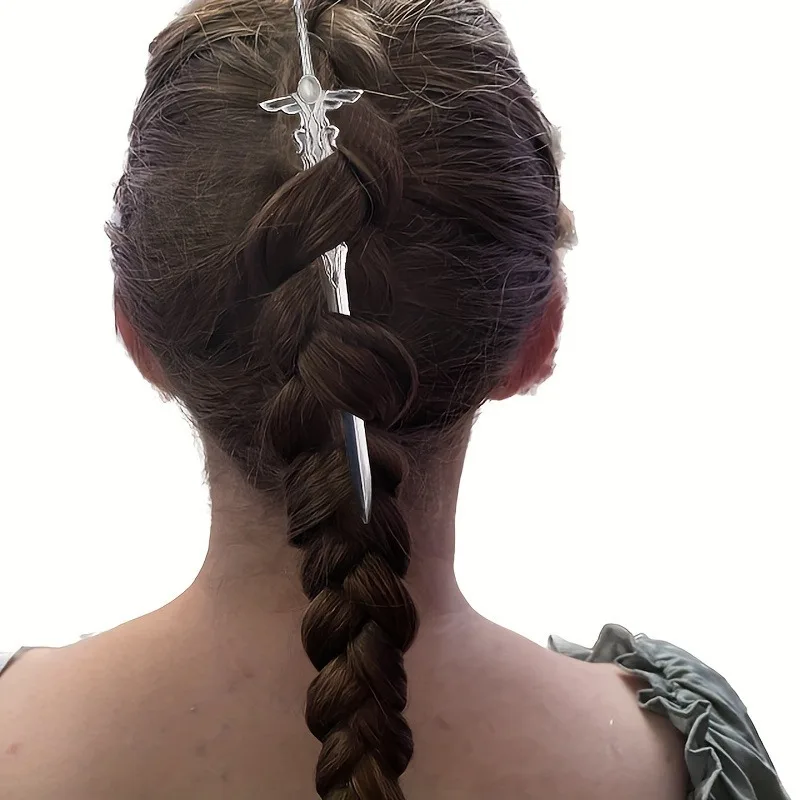New Chinese Retro Style Sword-shaped Updo Alloy Hairpin Simple Niche Hanfu Cheongsam Daily Wear Fashion Personalized Headwear - view 5