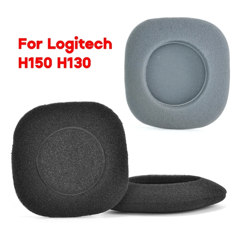 For  Logitech H150 H130 High Elasticity Ear Cushions for H150 H130 Headset Ear Pad Foam Earpads