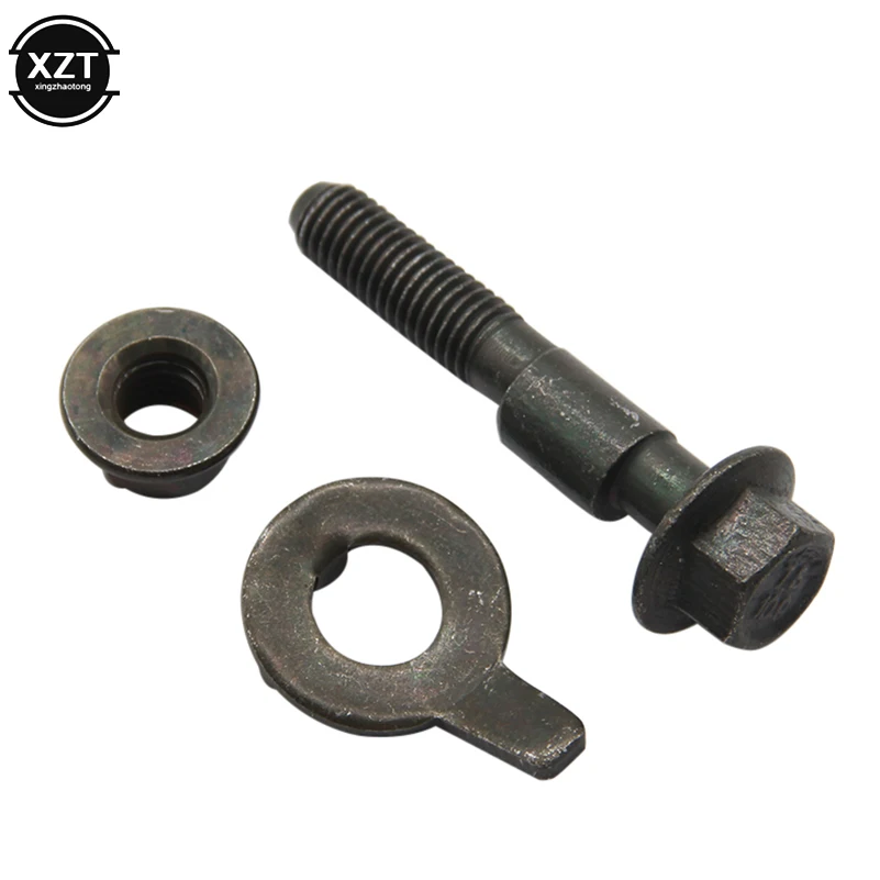 4pcs 12-17mm Wheel Alignment Camber Adjustment Screw Bolt Kit Cam Bolt Fits 14mm Wheel Alignment Tire Eccentric screw