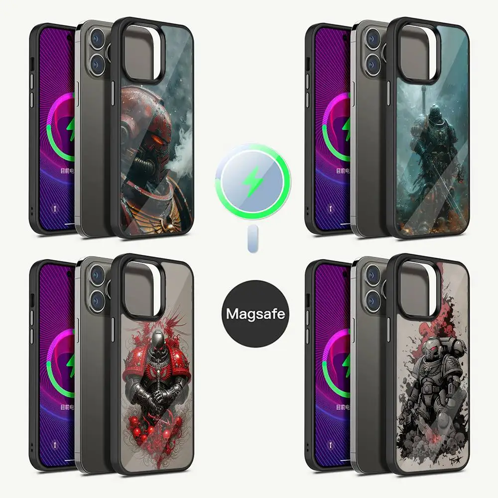 

W-Warhammer-40k Phone Case For iPhone 16,15,14,13,12,11,Pro,Max,Plus,Mini,Magsafe,Magnetic Wireless Charging Case