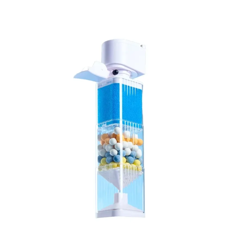

Modern Rectangle ABS Aquarium Filter 3-in-1 Integrated Fish Toilet Water Purification Circulation Oxygen Generation