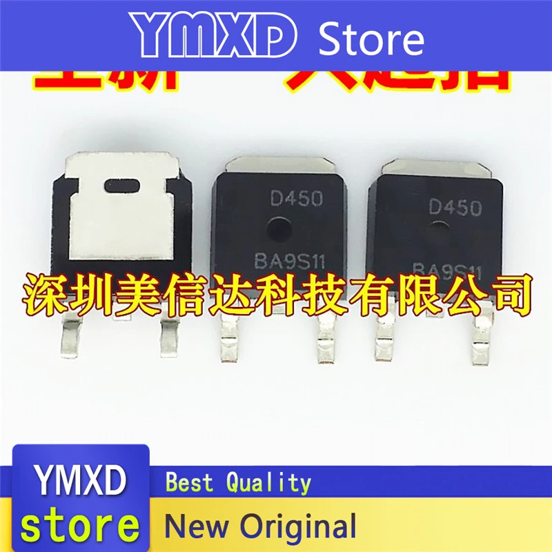 10pcs/lot New Original MOS Field Effect Tube D450 AOD450 TO-252 In Stock