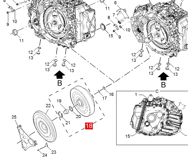 ATMMG Original For SAIC HS RX5 GS 2.0T 10057530 DCT360 Dual Clutch and Shock Absorber Assembly Clutch Assembly