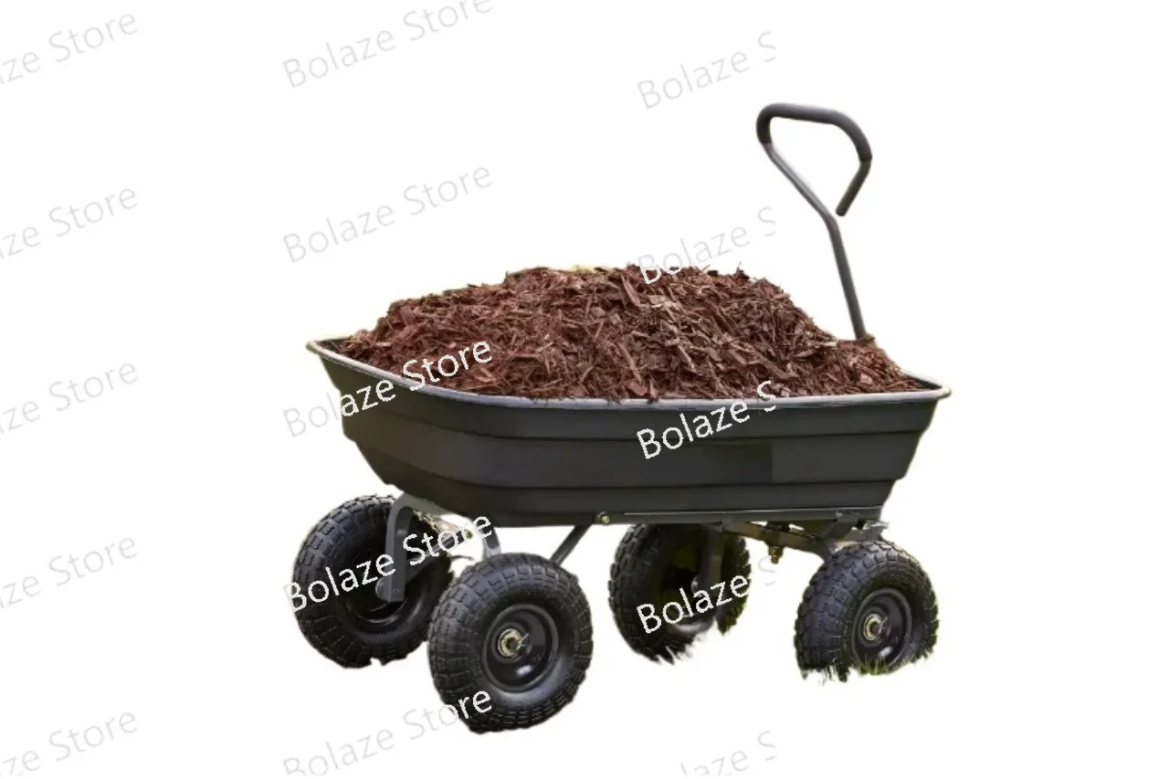 Suitable for Gorilla Carts GOR4PS 600 lb Poly Garden dump truck with 10 