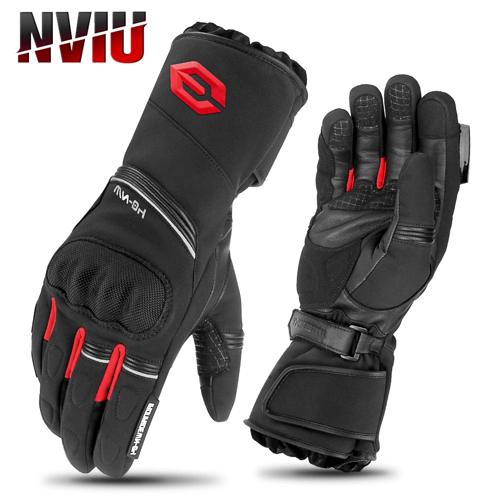 New Motorcycle Gloves Non-slip Wear-resistant Motorbike Riding Gloves Sports Protection For 4 Season Waterproof Cycling Gloves