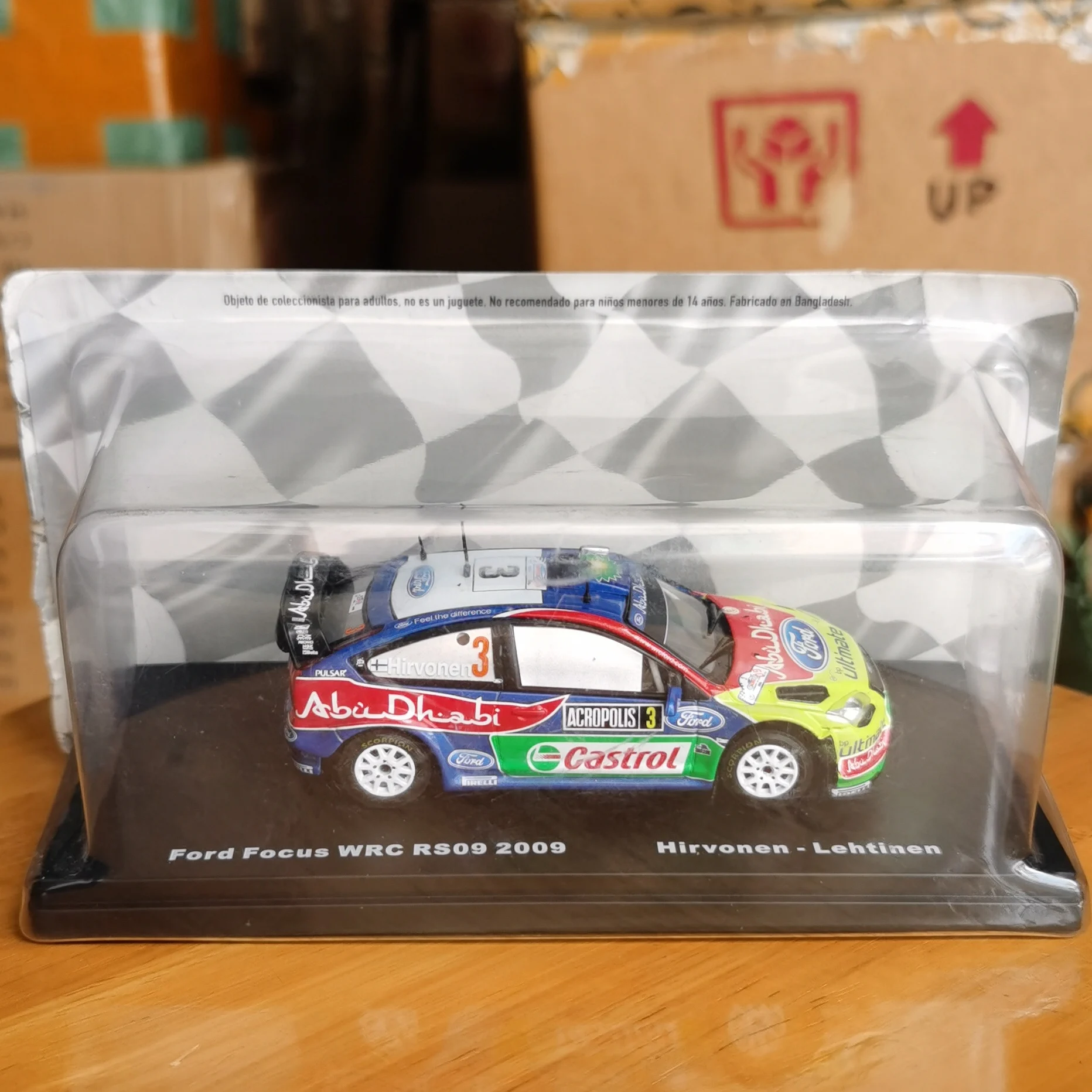 

Литой под давлением IXO масштаб 1:43 Ford Focus RS WRC 2009 Citroen раллийный автомобиль Коллекционная игрушка в подарок сувенир дисплей орнамент