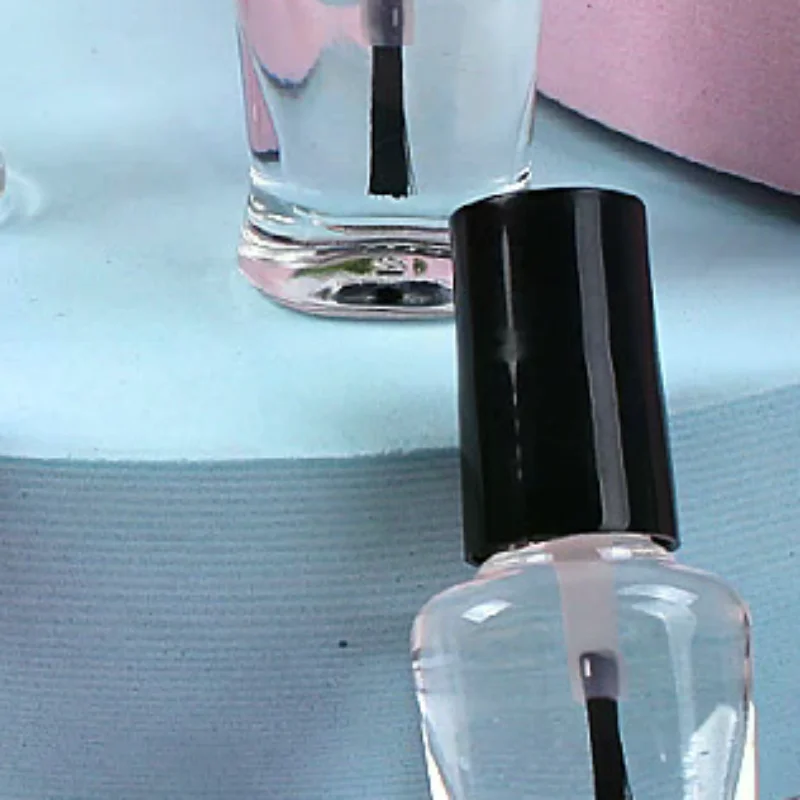 6 مللي معطف فوقي شفاف صحي واضح تعزيز بريق طلاء الأظافر مسمار الفن درع النفط لا خبز طويلة الأمد التجفيف السريع النفط #1
