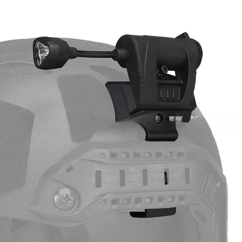 

Outdoor Tactical Helmet Light: Three-Speed Dimming, Base Configuration, Energy & Power Efficiency