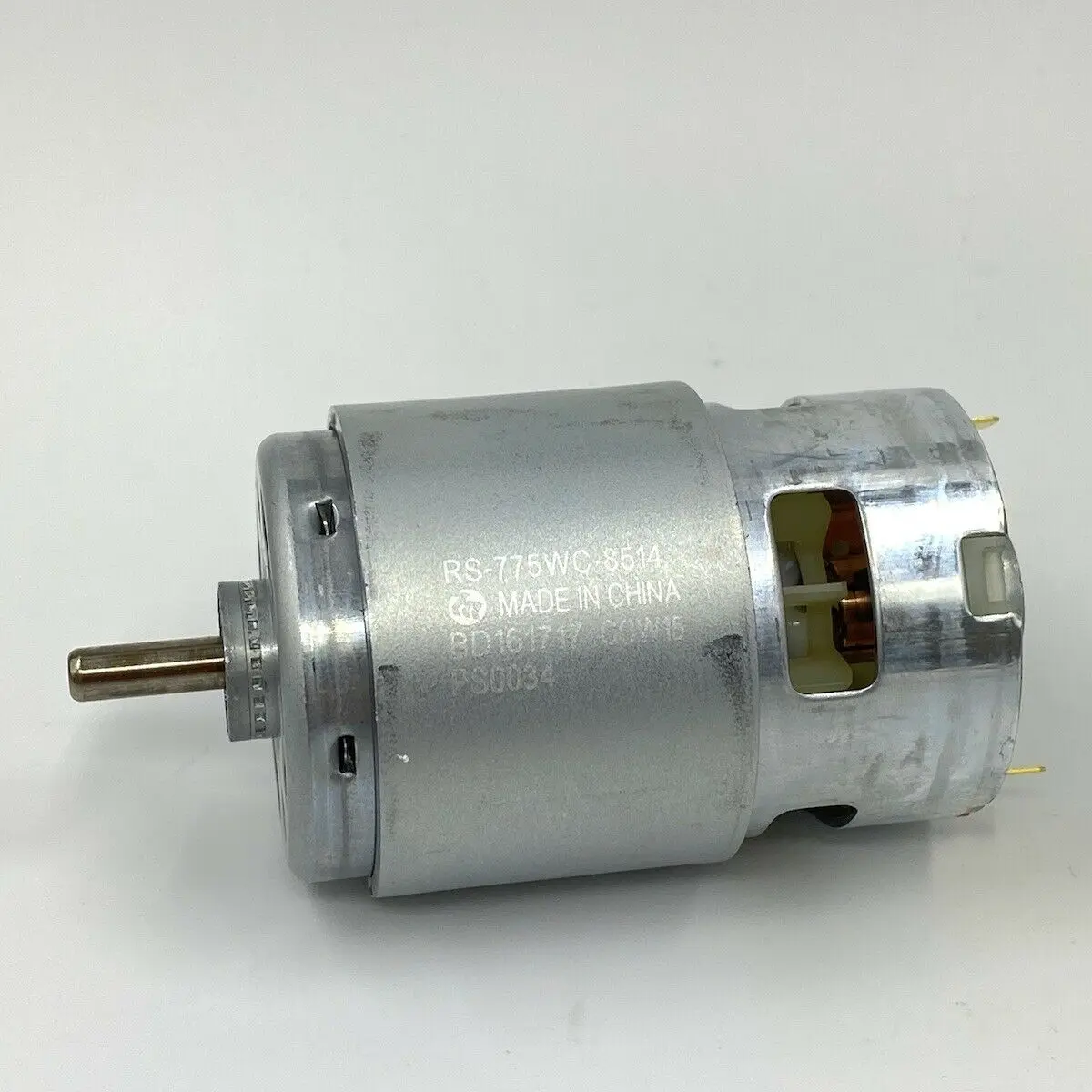 Imagem -02 - Mabuchi rs 775 dc Motor 18v 19500rpm Rs775wc8514 Motor de Alta Velocidade Grande Potência com Rolamento de Esferas Dianteiro para Broca Elétrica