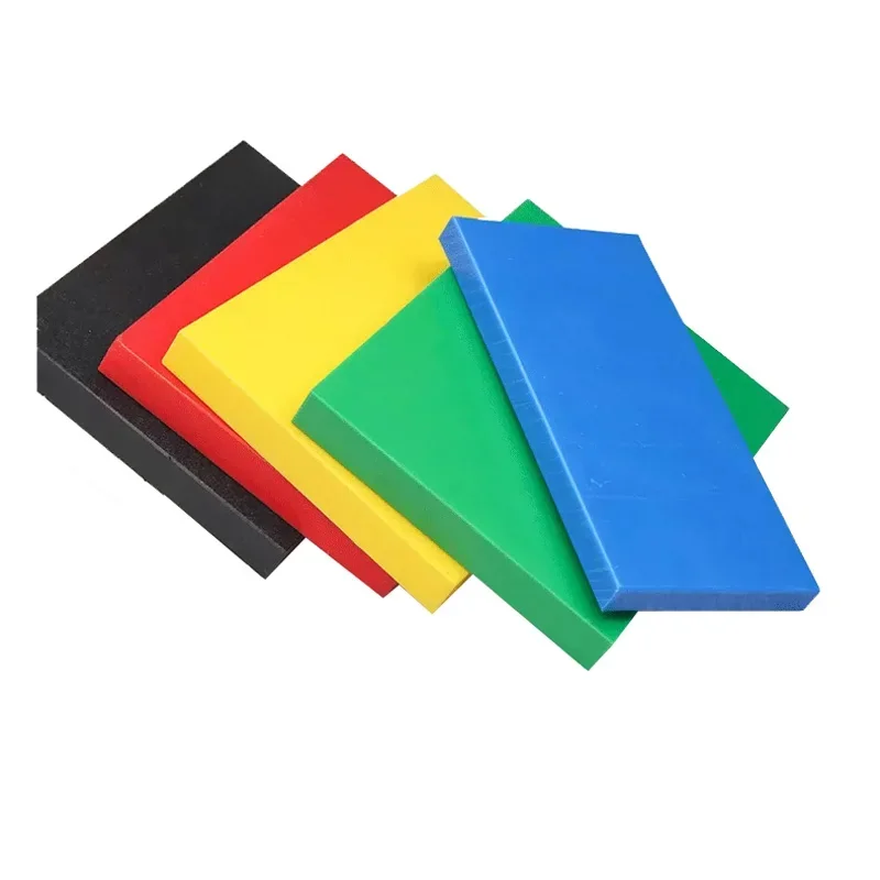 Colours Polyethylene Sheet Plastic Board High Temperature PE/UPE/HDPE Flat Plate Thickness2/3/4/5/6/8/10/12/15~40mm Customizable