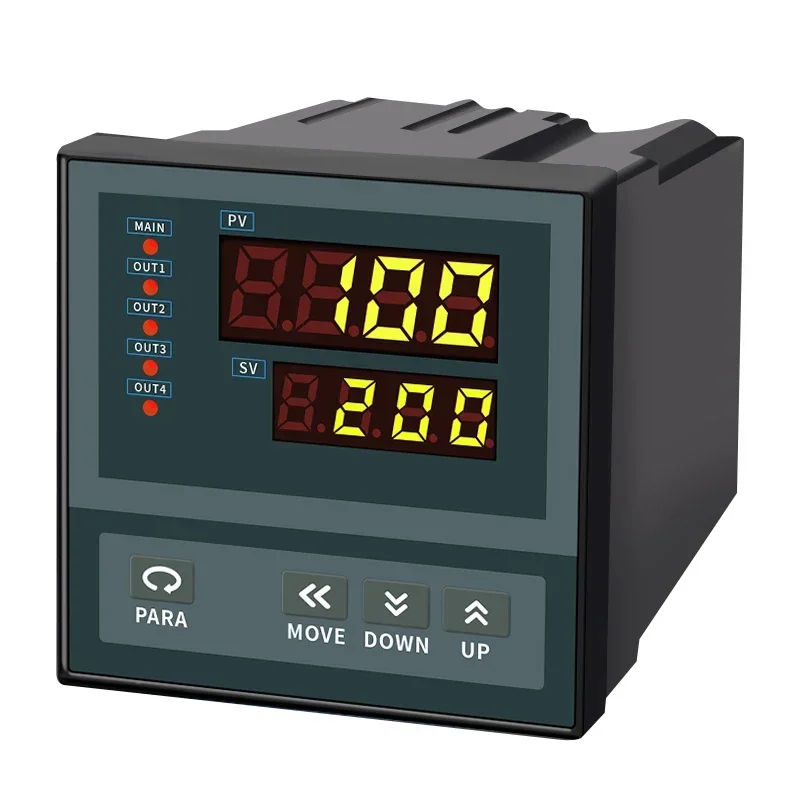2025 Programmable Single Universal 85-240VAC Digital PID Temperature and Humidity Controller 0-10VDC 4-20mA Display Outdoor Use