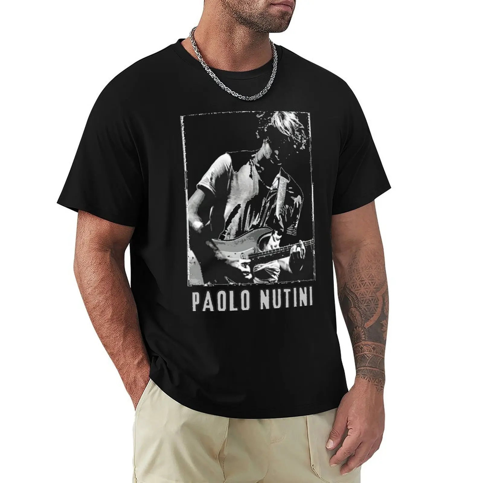 

Paolo Nutini Singing T-Shirt valentines boutique clothes plus sizes mens graphic t-shirts