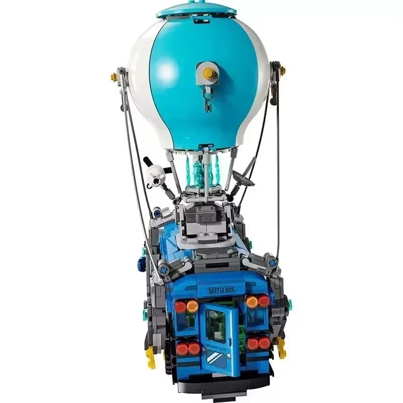 سلسلة نماذج سيارة MOC الجديدة نموذج حافلة المعركة على الطرق الوعرة لبنات البناء مجموعة الطوب الإبداعية ألعاب التجميع للأولاد والبنات عيد الميلاد بير #3