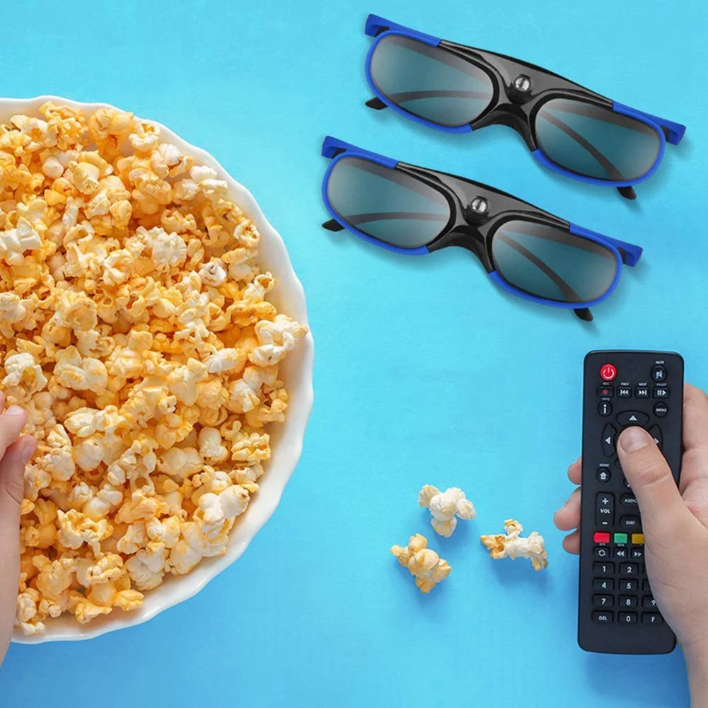 2 قطعة نظارات مصراع نشط DLP-Link نظارات ثلاثية الأبعاد لـ DLP LINK_BSH