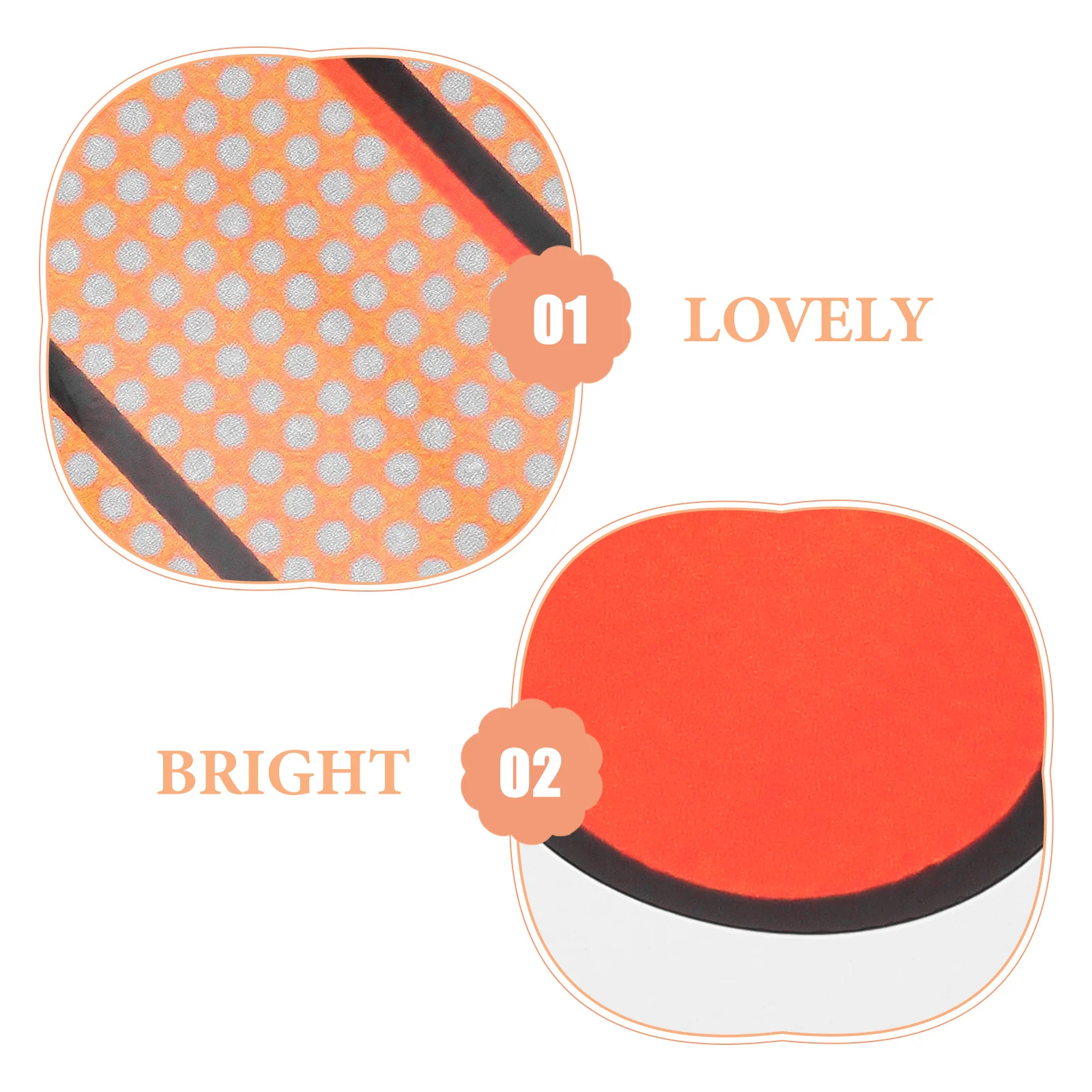 

5Pcs Car Decal Adorable Patterns Durable Pet Material Easy Apply Auto Exterior Decor Car Sticker Patch Sticker