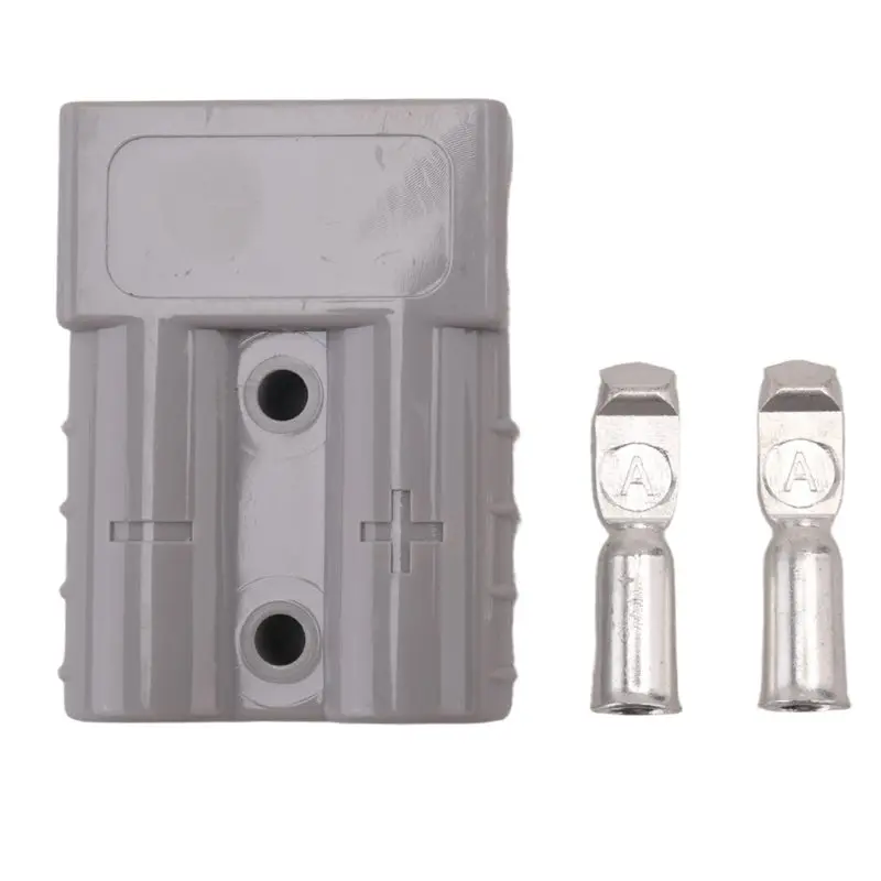 

A82U-For Anderson Style Plug Connectors 50A 600V 6-12AWG AC/DC Power Tool For 6AWG Plated Solid Terminals Plugs