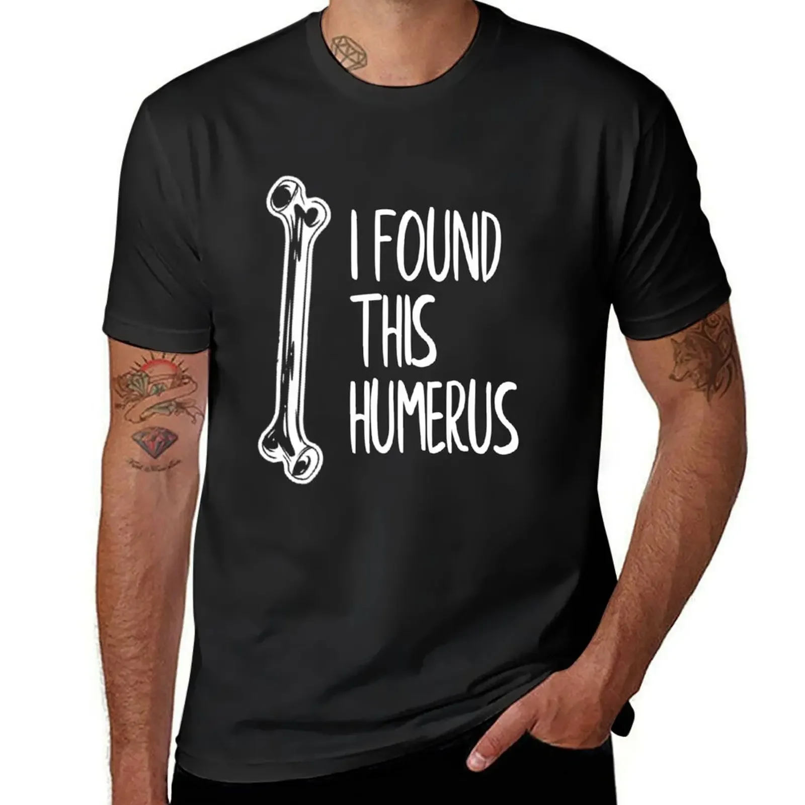 

I Found This Humerus | Dad Joke Funny Pun Fun Humerous T-Shirt for a boy cute clothes mens cotton t shirts