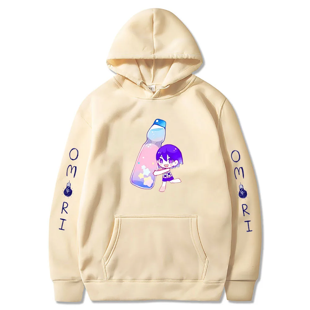 Omori Sunny Basil Hero Mari Ke Kawaii/Cute Hoodies Cartoon Funny Sweatshirts Printed Clothes for Men/women Fleece Large Sudadera