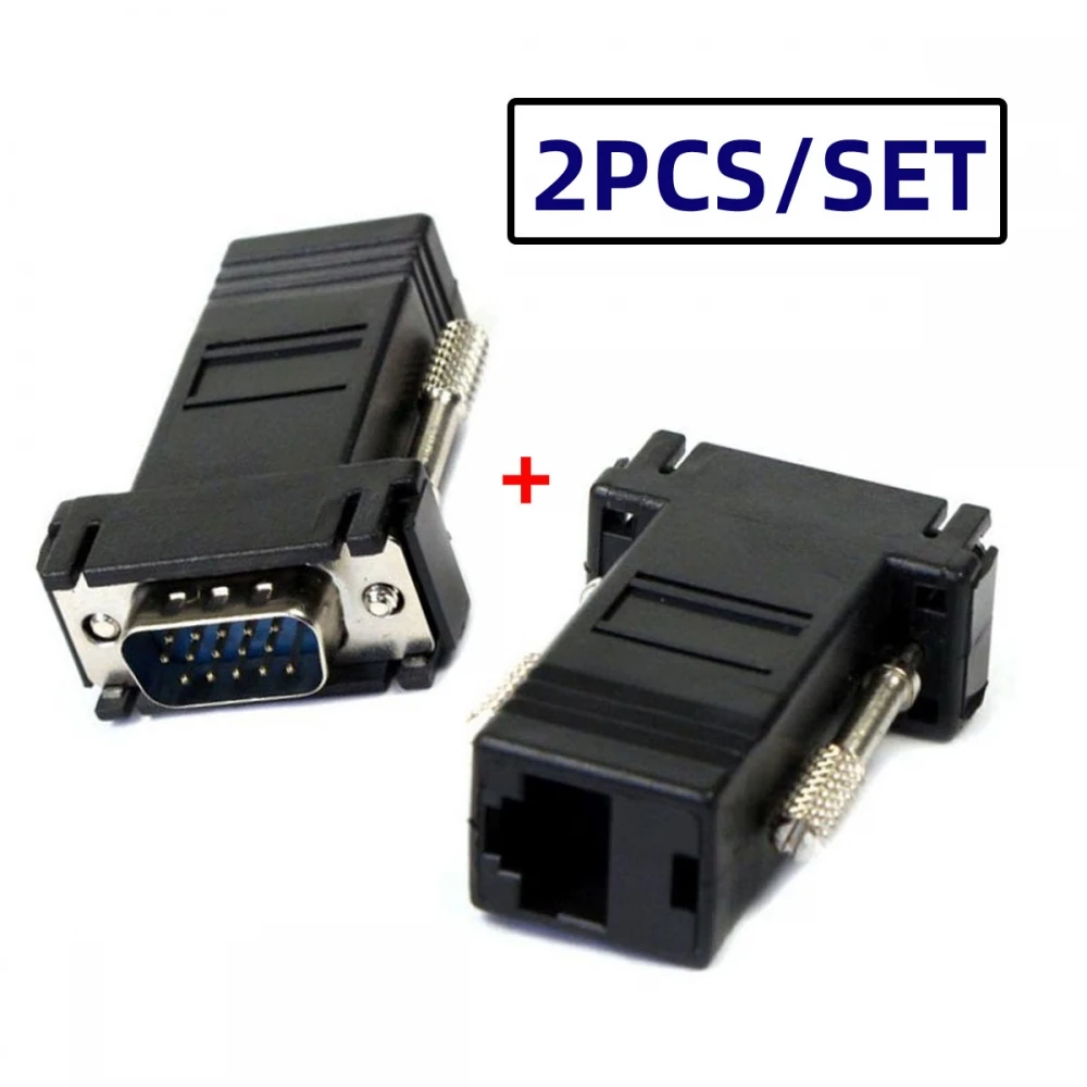 2-pcs-set-vga-rgb-macho-para-rj45-macho-sobre-cat6-cat5e-feminino-ethernet-modualr-adaptador-para-monitor-de-computador