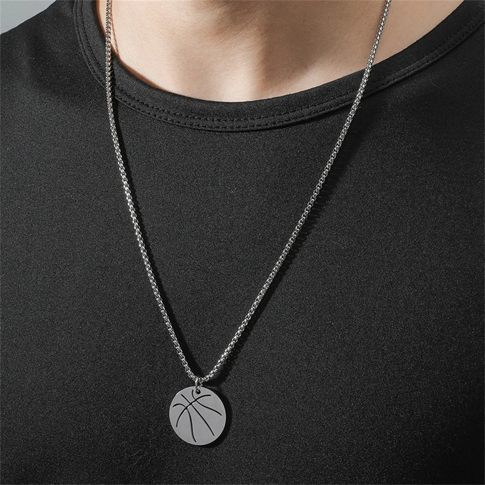 20Pcs/Lot Fashion Trendy Skull Robert Smile Face Pendant Stainless Steel Sweater Chain Necklace for Men Women Jewelry Gifts image 6