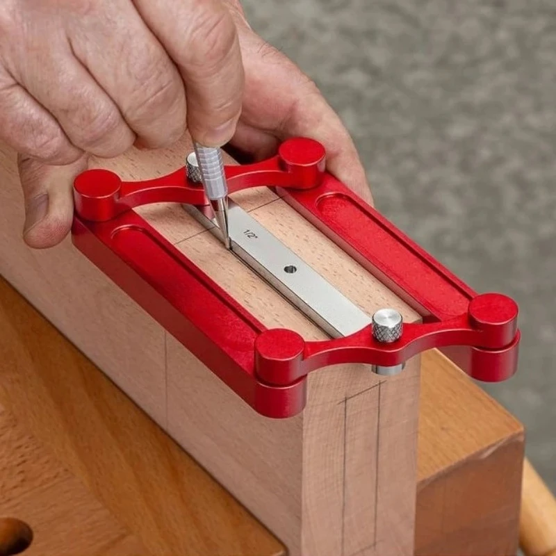 

Деревообрабатывающий локатор прямых отверстий и дырокол — прецизионная направляющая для дюбелей — регулируемый инструмент для столярных работ и сборки своими руками