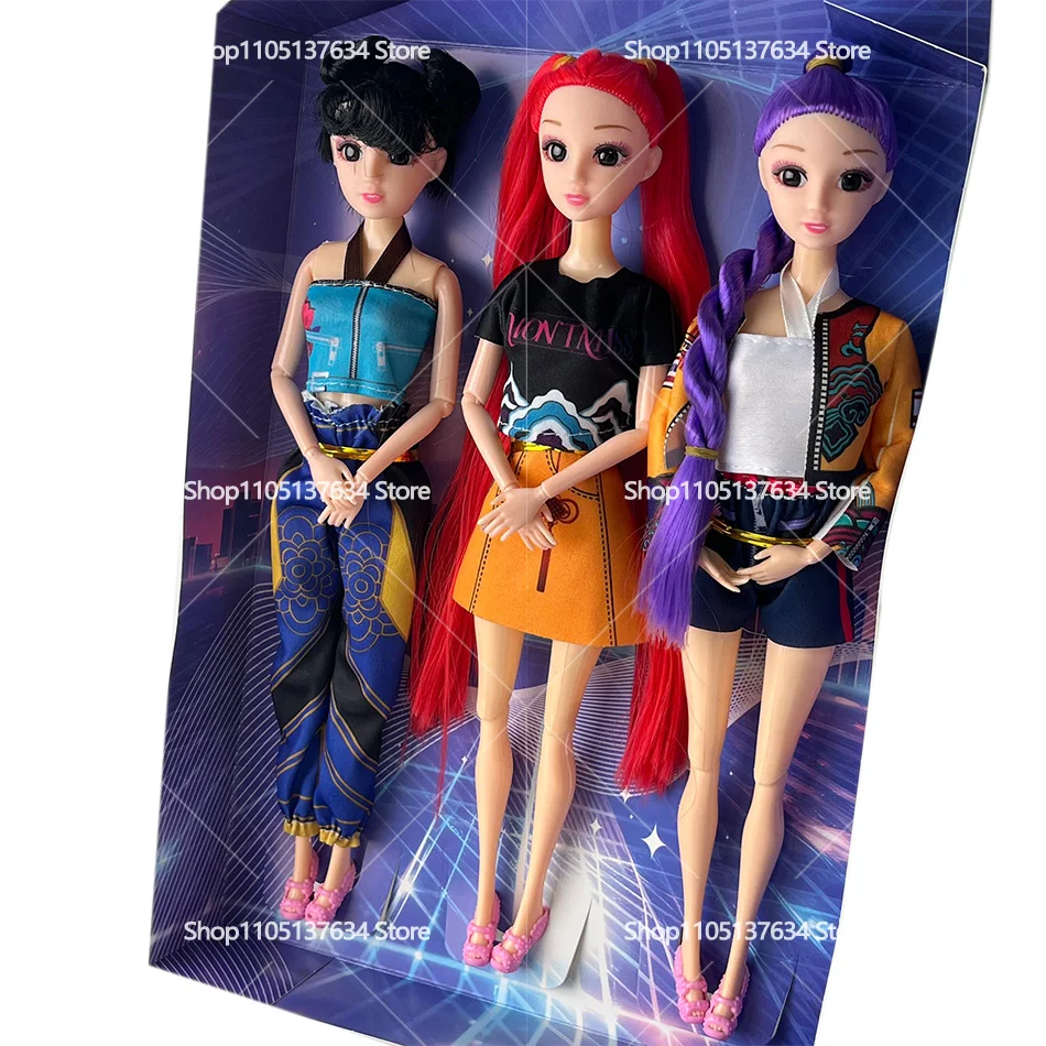 Nouveaux jouets de poupée Kpop chasseurs de démons figurine jouet Rumi Mira Zoey belle princesse bébé fille poupées en plastique bricolage jouet pour les filles