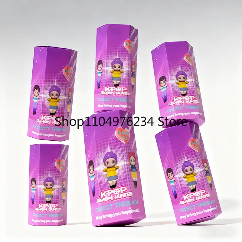 

K-pop Demon Hunters слепая коробка Devil Saja Collect аниме фигурка детская вечеринка косплей игровой мультфильм охотаник декоративный рождественский подарок