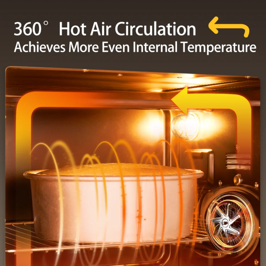 SUNATUR Home Electric Oven 40L - огляд і ціна Kitchen Appliances Oven