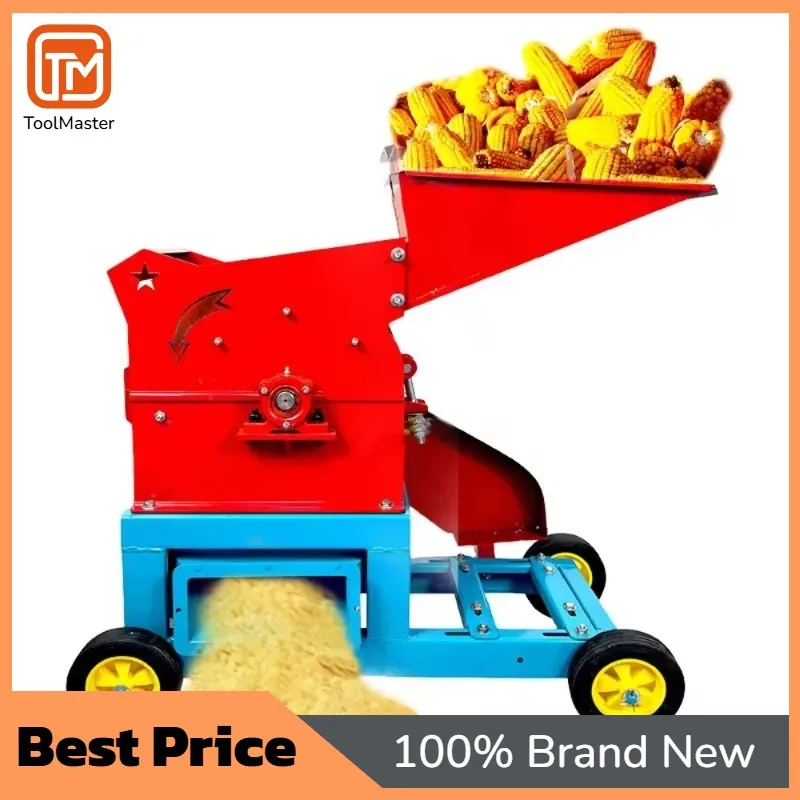 

[Hot Sale]Livestock Feed Processor Corn Grain Mill Corn Mill Feed Hammer Mill Chopper 600 Kg/h