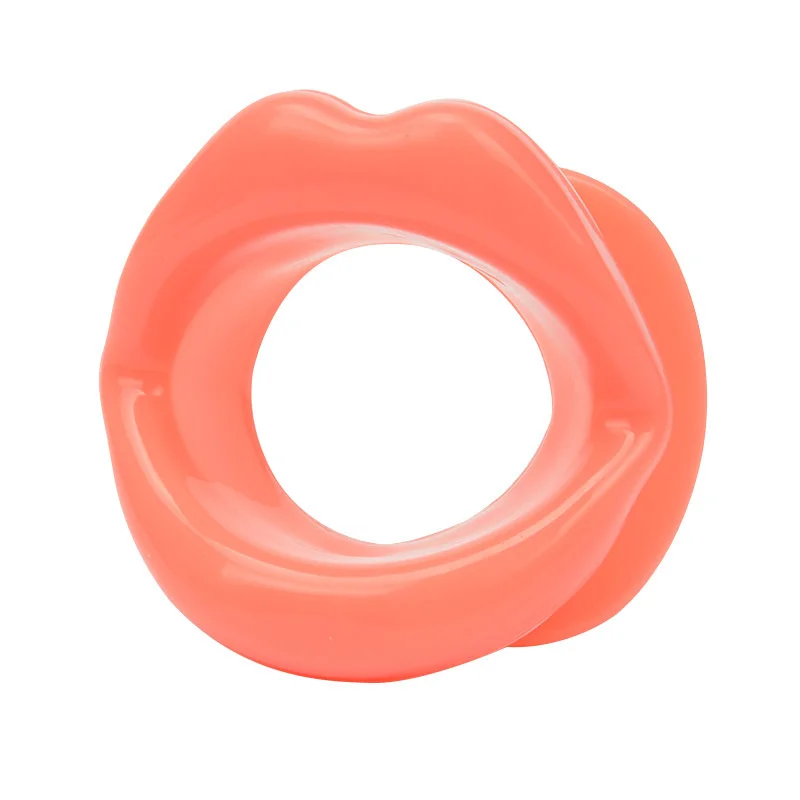 Silicone boca aberta mordaça brinquedos sexuais para adultos fetiche oral bdsm bondage boca plug lábios forma erótica fixação oral o anel dilatador