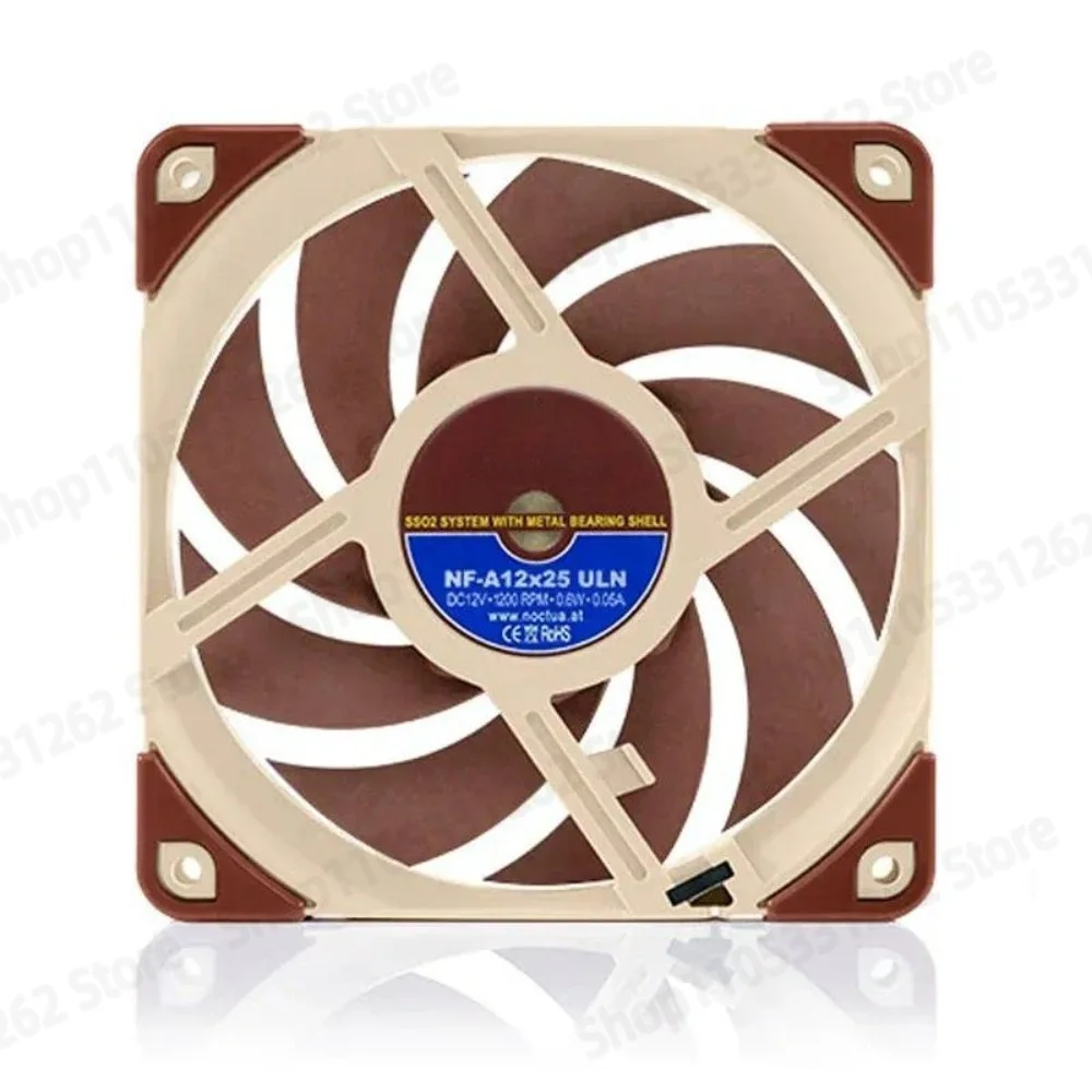 NF-A12x25 120mm Fan PWM 4 Pin 3 Pin Smart Temperature Control for Case Water Cooling Radiator