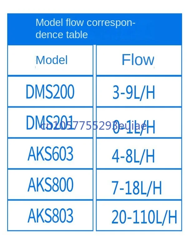 Dosing metering pump Electromagnetic diaphragm Automatic dosing water treatment Acid and alkali resistant pump Flow adjustable