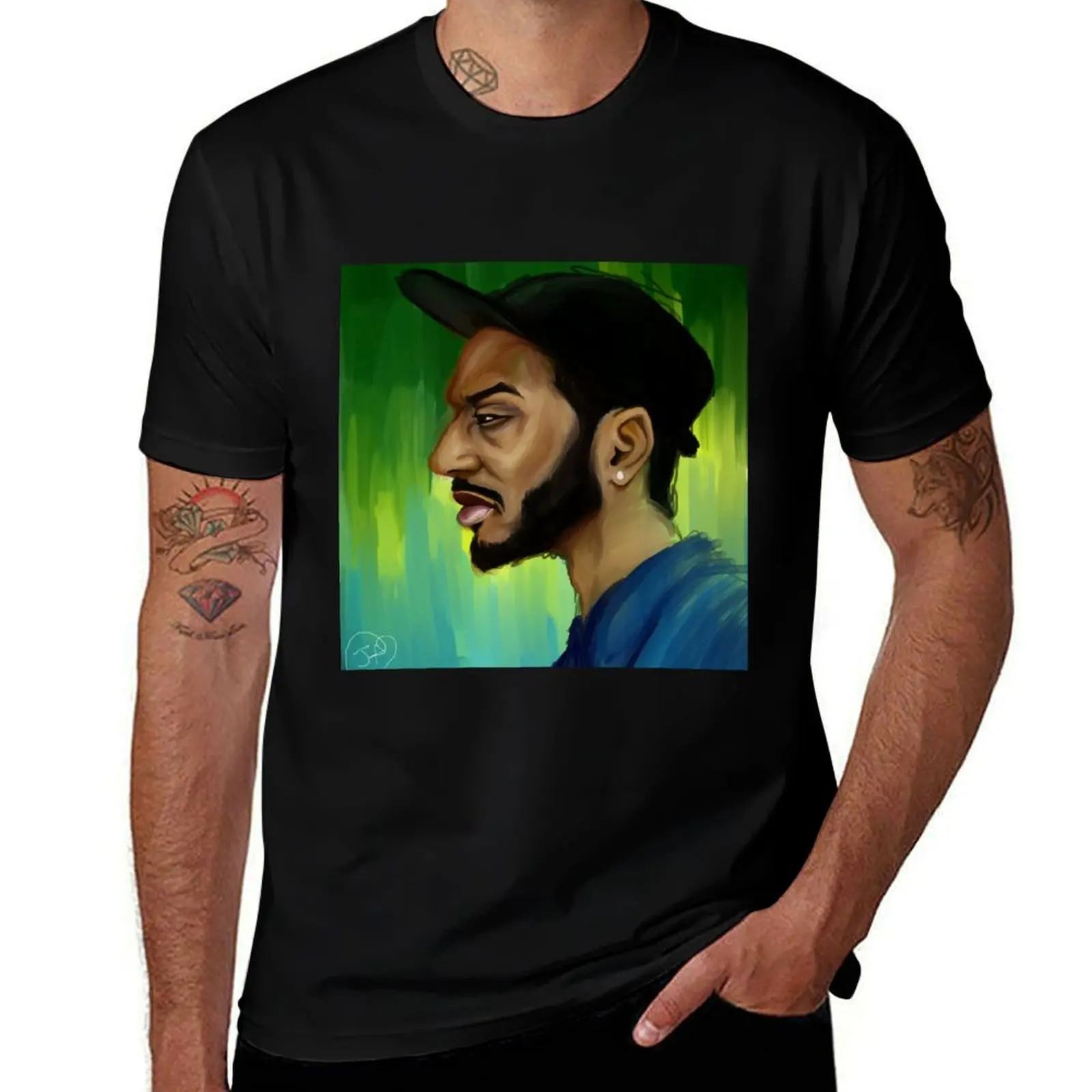 

Sango T-Shirt summer tops baggy shirts animal prinfor boys graphics mens clothes