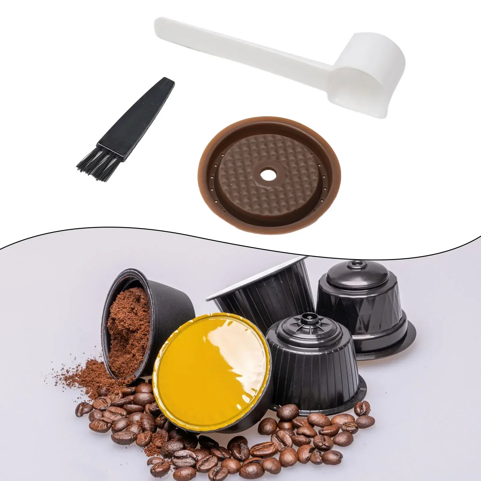 Cap Lids Capsule Pods Baking Tools Coffee For Household Refilled Capsules Reusable Vertuo