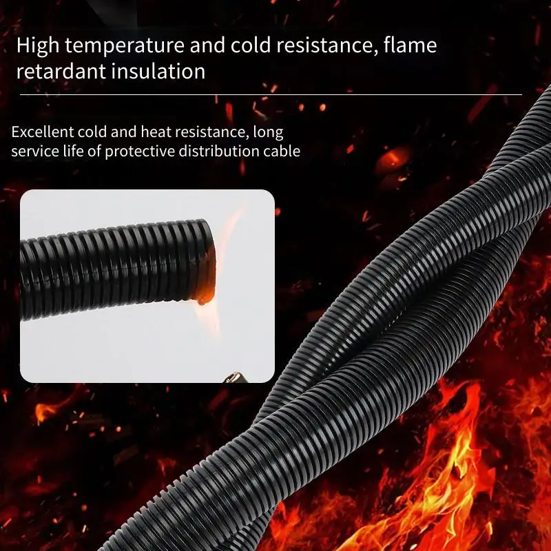 Corrugated Pipe High-end Dynamic Pressure-resistant and Wear-resistant Plastic Polyurethane Cable Sleeve Corrugated Pipe