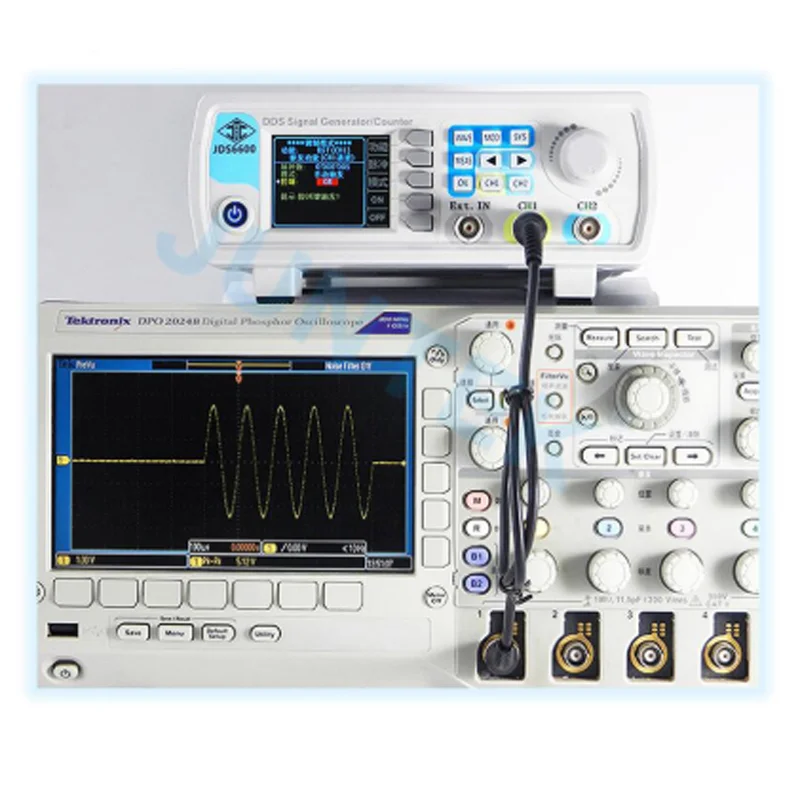 JDS6600 Series DDS Dual-Channel Digital Control 30MHZ Frequency Meter Signal Generator Arbitrary Sine Waveform