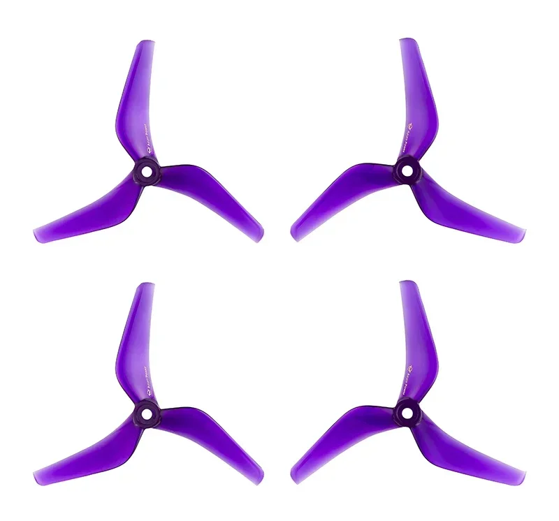 10Pairs(10CW+10CCW) AZURE POWER LCP 5140 3-Blade Propeller (Random Color) for RC FPV Freestyle 5inch Drones