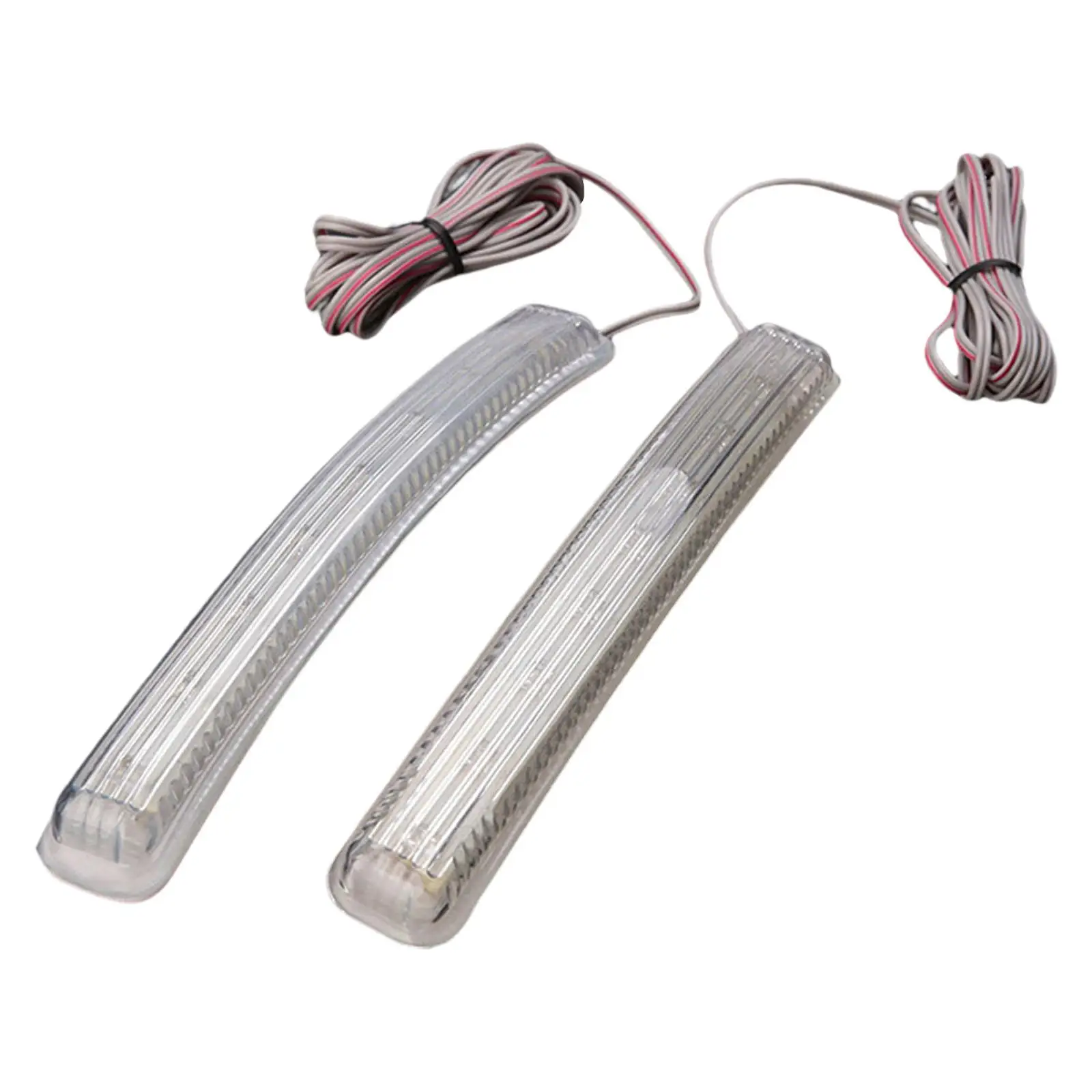 Flexible 9LED Turn Signal Light Auto Rearview Mirror Marker Lamp Soft Glue Waterproof for All Car Types