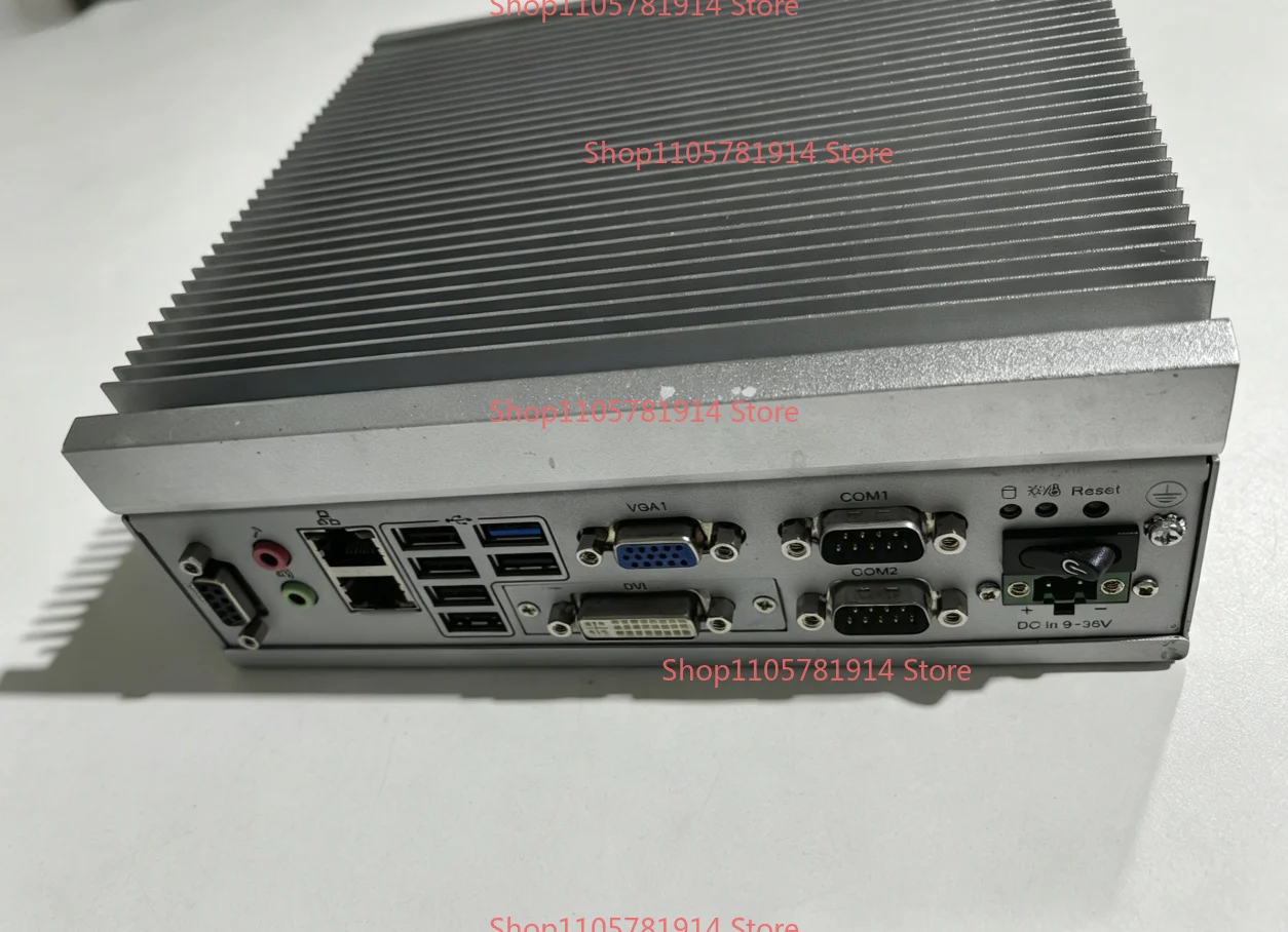For Advantech ITA-1611 Dual Gigabit Network Port Industrial Control Small Host J1900CPU 4G Memory 128G Hard Disk