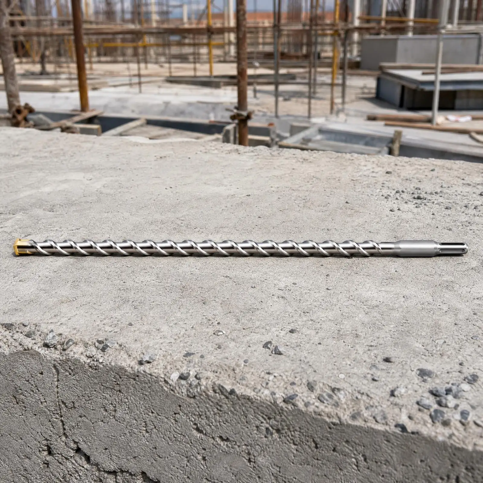 Heavy Duty Masonry Drill Bit Set Tungsten Alloy Head Long Reach Cement Wall Bore Tool for Contractors