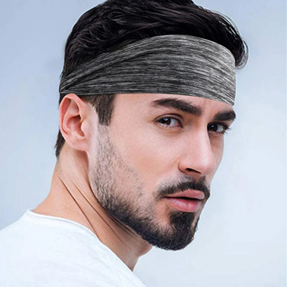 

Набор из 4 ультратонких эластичных повязок для волос для тренировок, бега, фитнеса, футбола, йоги, влагоотводящих, для спорта