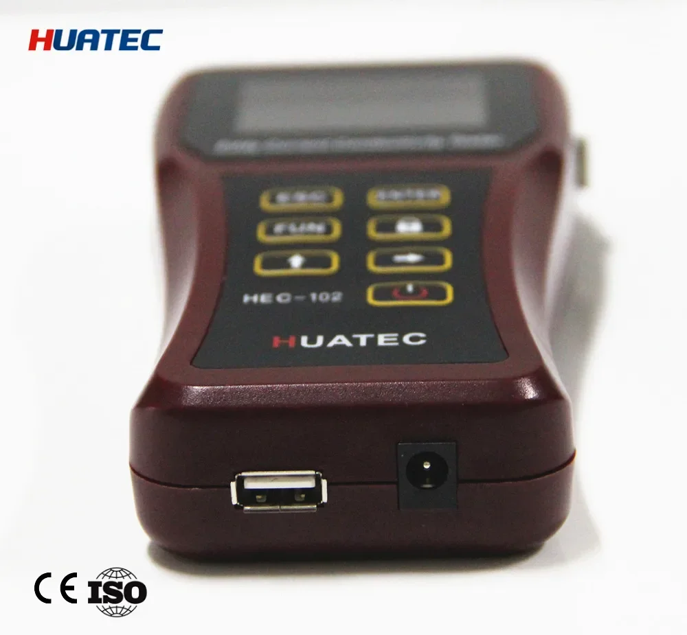 HEC-102 Copper and Aluminum Eddy Current conductivity and resistivity Meter