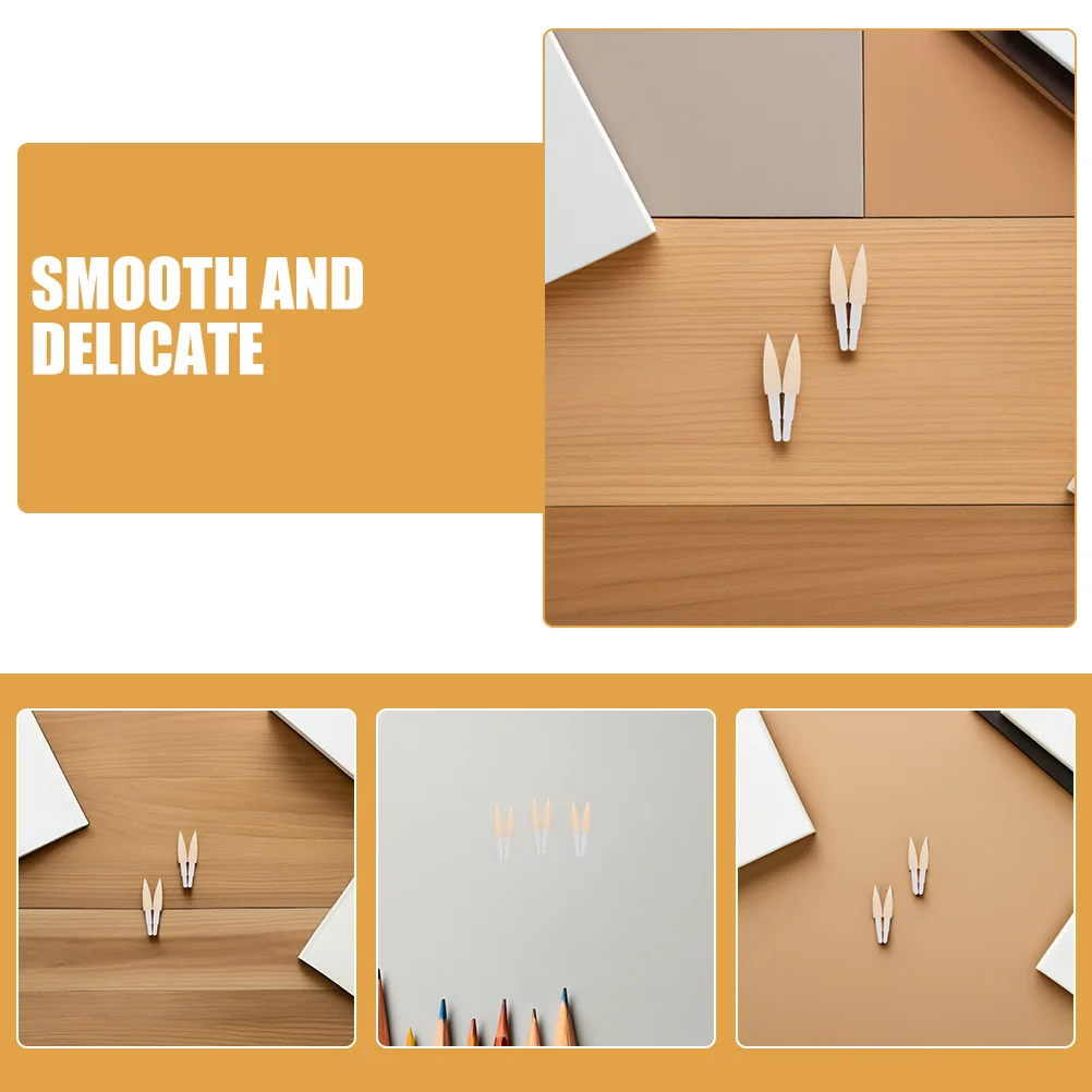 40Pcs Soft Sponge Nibs for Calligraphy Pens Smooth Delicate Writing Experience Versatile Ink Types Portable Design