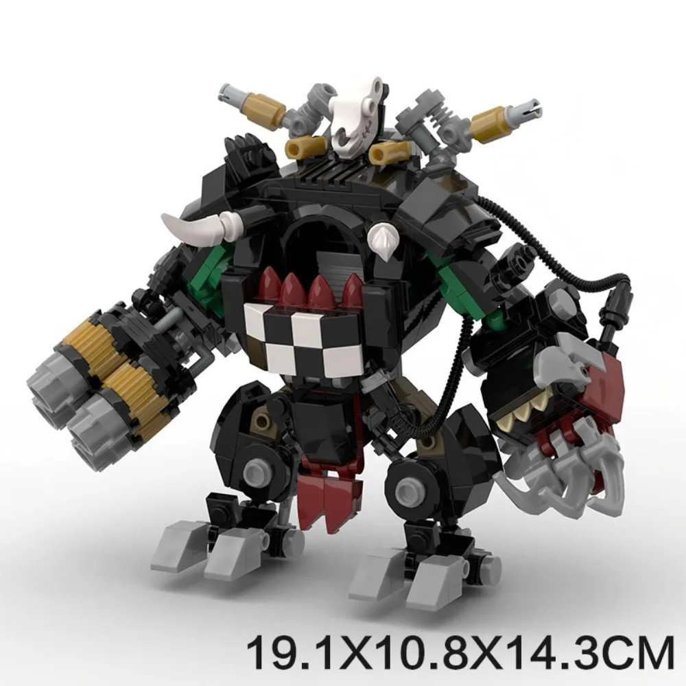 MOC 392PCS Classic Game 40-Mecha Robot Building Blocks Assembly Game Battle Robot Bricks Toys Holiday Gift