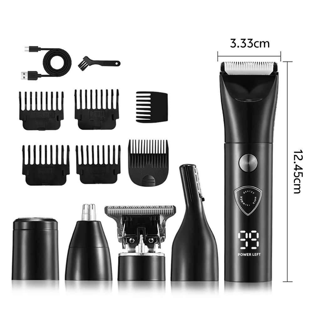 

Professional Cordless Electric Hair Cutting Nose Beard Trimmer Hair Clipper Shaver for Men Hair Removal Device