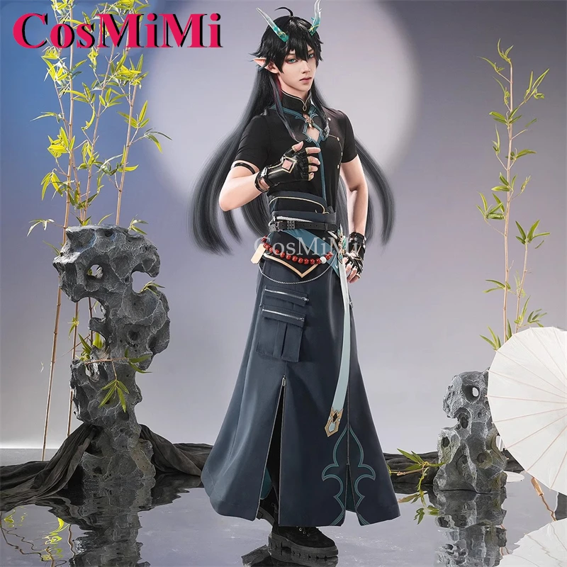 Cosmimi spiel honkai: star rail dan heng lmbibitor lunae cosplay kostüm bogen haut hübsches outfit karneval rollenspiel kleidung neu